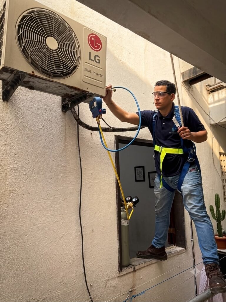 Manutenção de ar-condicionado